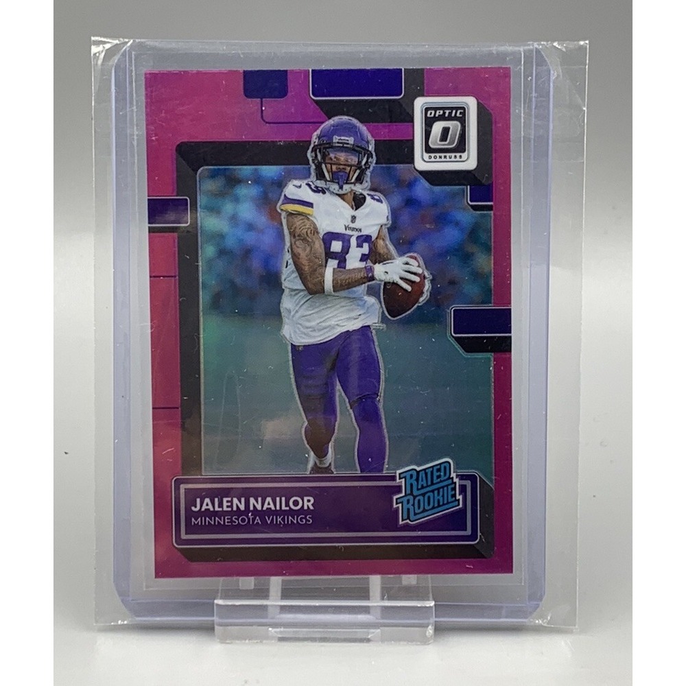2022 Panini Donruss Optic Jalen Nailor RC #297 Pink Holo Rated Rookie